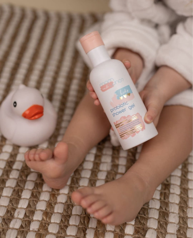 Baby body wash for delicate skin