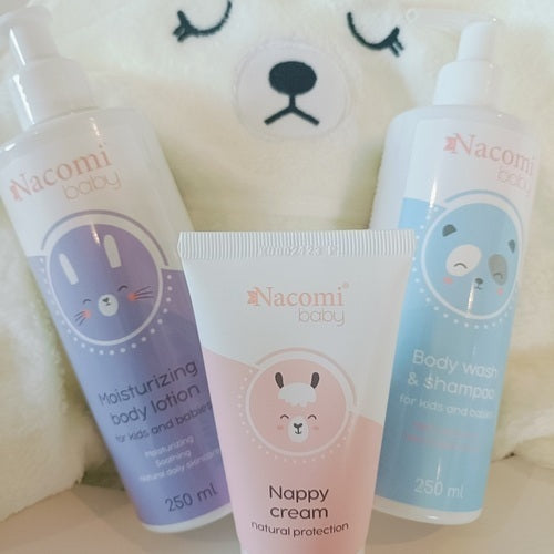 Baby Bathtime Bundle Body Wash Shampoo body Lotion Nappy Cream Blanket