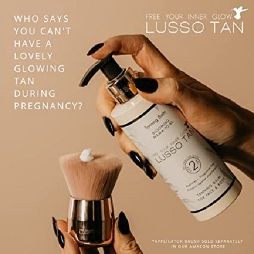 Lusso_Blooming_Mama_To_Be_Tanning_Balm_Pregnancy2_Aurelias_Crossans