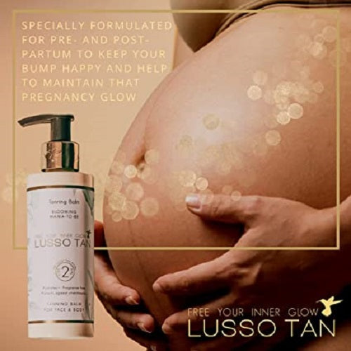 Lusso_Blooming_Mama_To_Be_Tanning_Balm_Pregnancy3_Aurelias_Crossan