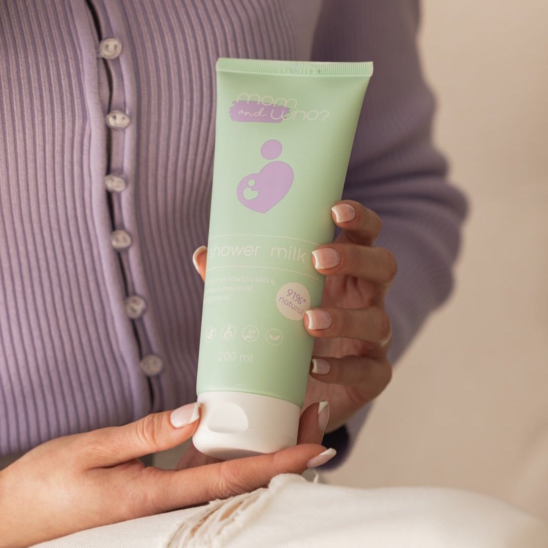 Mom & Who Pregnancy Wash Shower Milk Aurelias Crossans 3