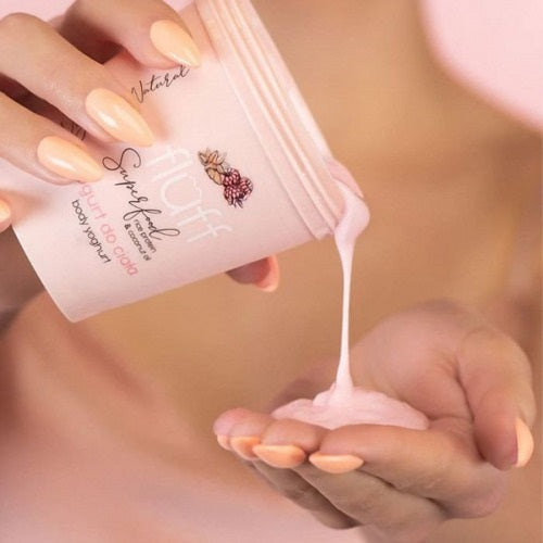 Fluff Body Yoghurt - Raspberry & Almond
